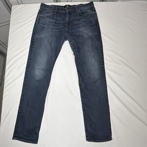 Men’s 7 For All Mankind Straight Jeans- Size 36/32 Fair Condition - See Photos